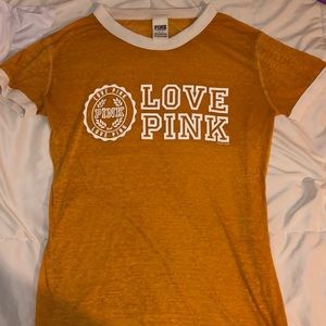 PINK Yellow t-shirt